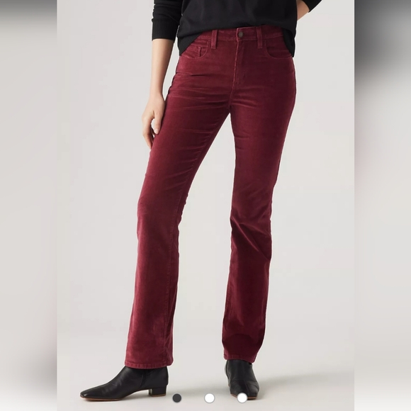 LEVI'S 725 High Rise Bootcut Corduroy Pants NEW - Picture 10 of 11